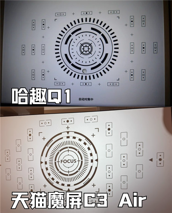 趣Q1和天猫魔屏C3 Air哪款更强z6尊龙·中国网站百元投影对比：哈(图9)